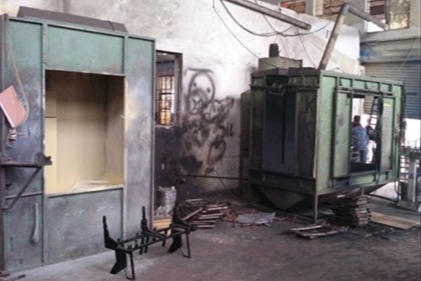 POWDER COATING BOOTH